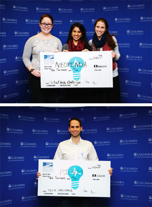 Top, from left to right: Teresa Cauvel, Sona Shah, and Rebecca Peyser; Bottom: Chris Cleveland