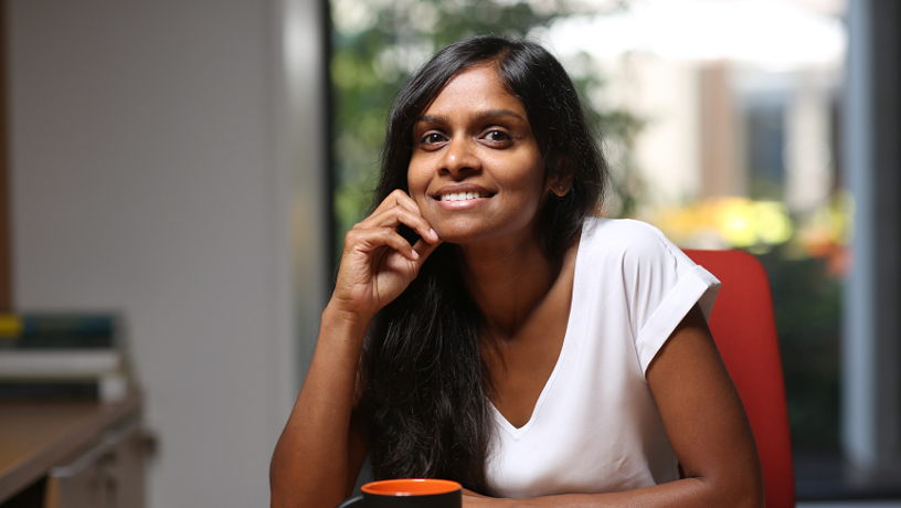 Portrait of Prof. Shipra Agrawal.