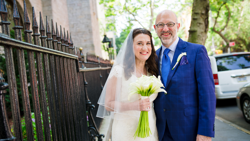 Andrew Akers and bride.